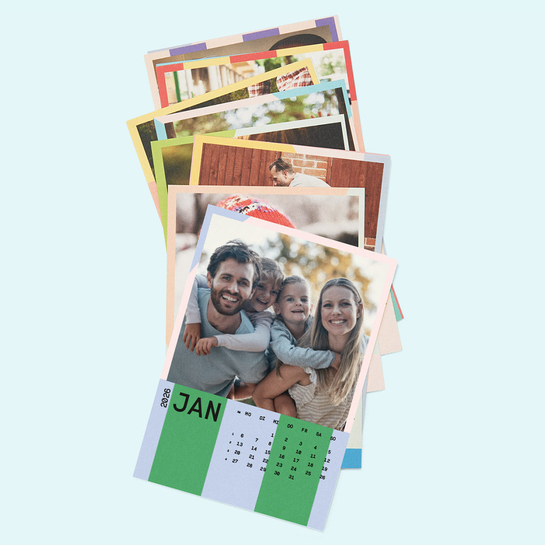 Personalisierter Tischkalender