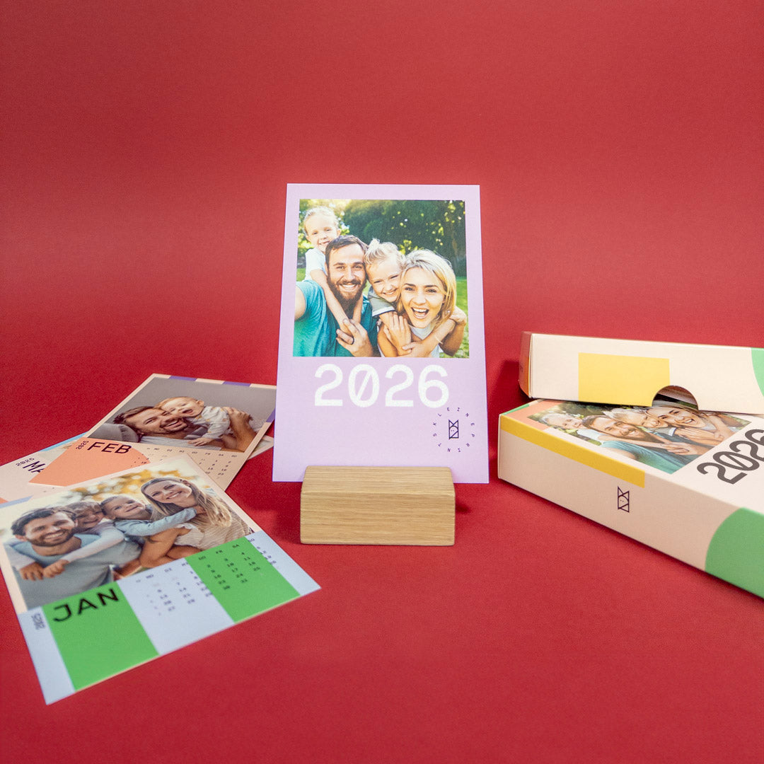 Personalisierter Tischkalender