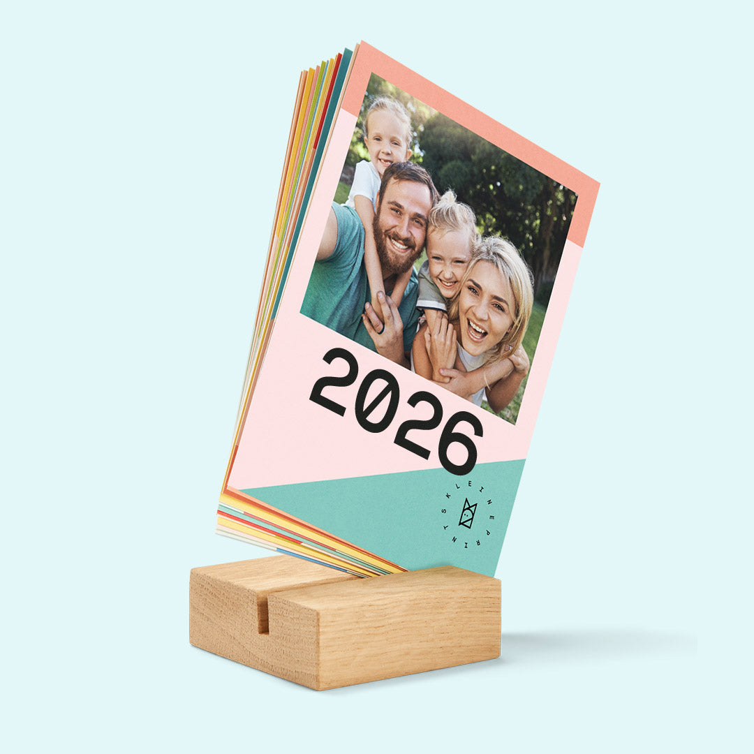 Personalisierter Tischkalender