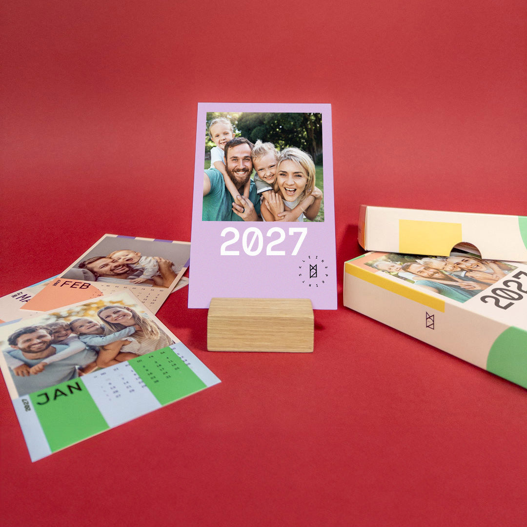 Personalisierter Tischkalender