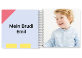 Design Fotobuch für Kinder: Mein Bruder — Kleine Prints