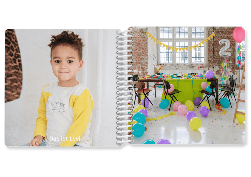 Fotobuch für Kinder: Bestes Geburtstagsgeschenk von Kleine Prints
