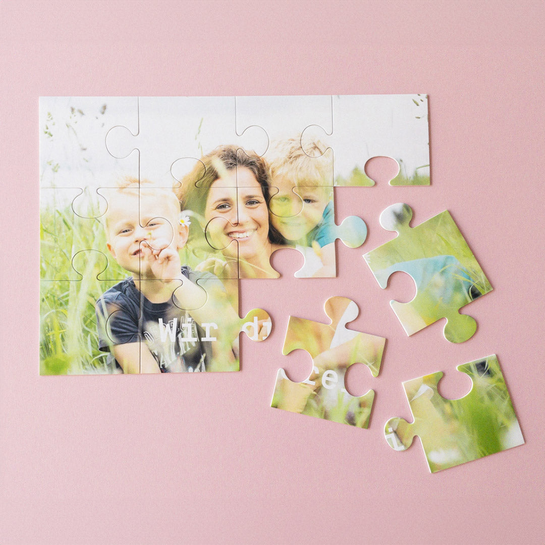 Fotopuzzle Geschenk für Kleinkinder — Kleine Prints