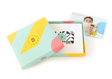 Perfektes Geschenk Geburt – hochwertige Gutscheinbox für das Fotobuch für Kinder von Kleine Prints