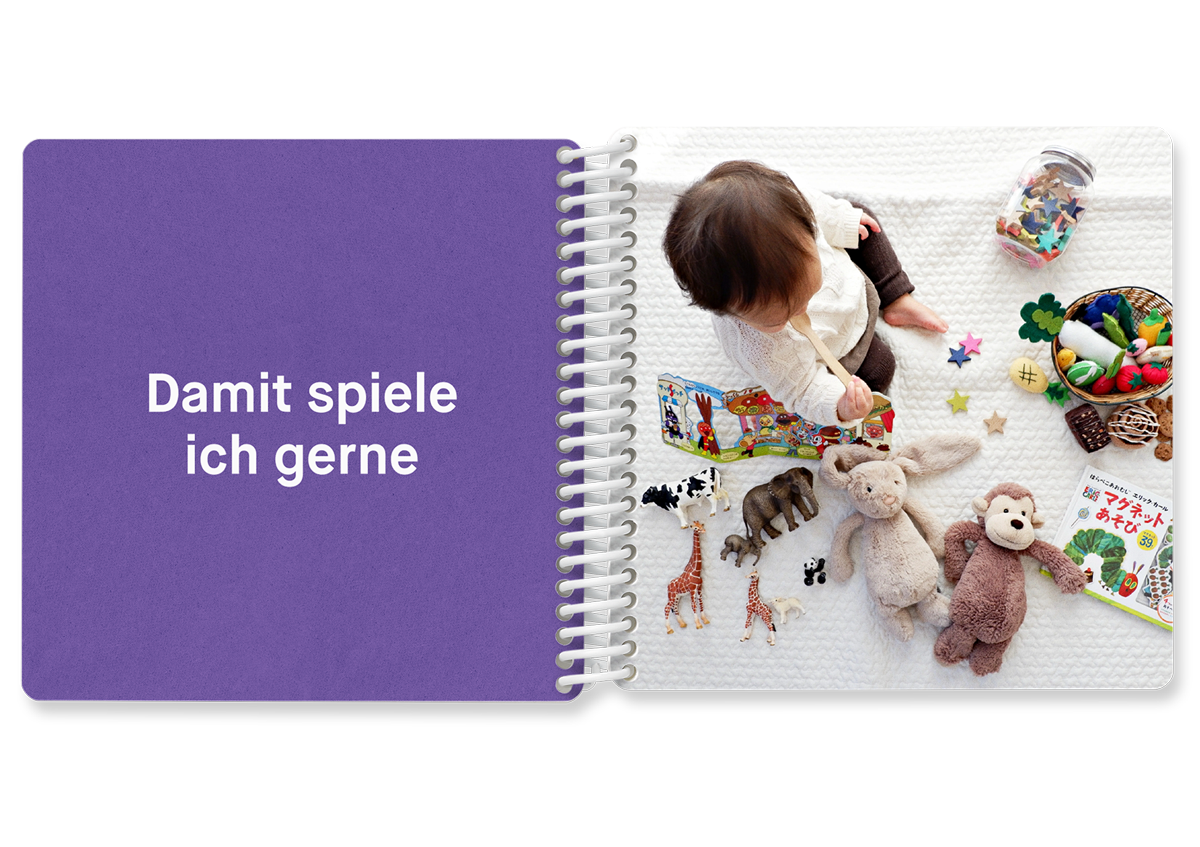 Gestalte ein Ich-Buch als Kita-Begleiter für Dein Kind — Kleine Prints